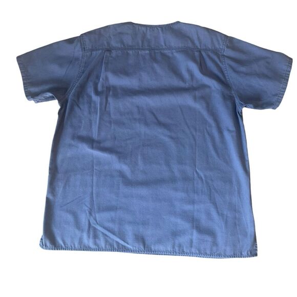 Carhartt Ripstop Scrub Top In Grey Mens Size Medium - Picture 2 of 7